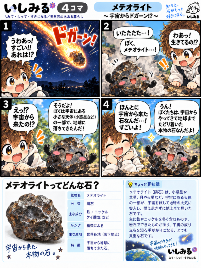 いしみる4コマ|メテオライト