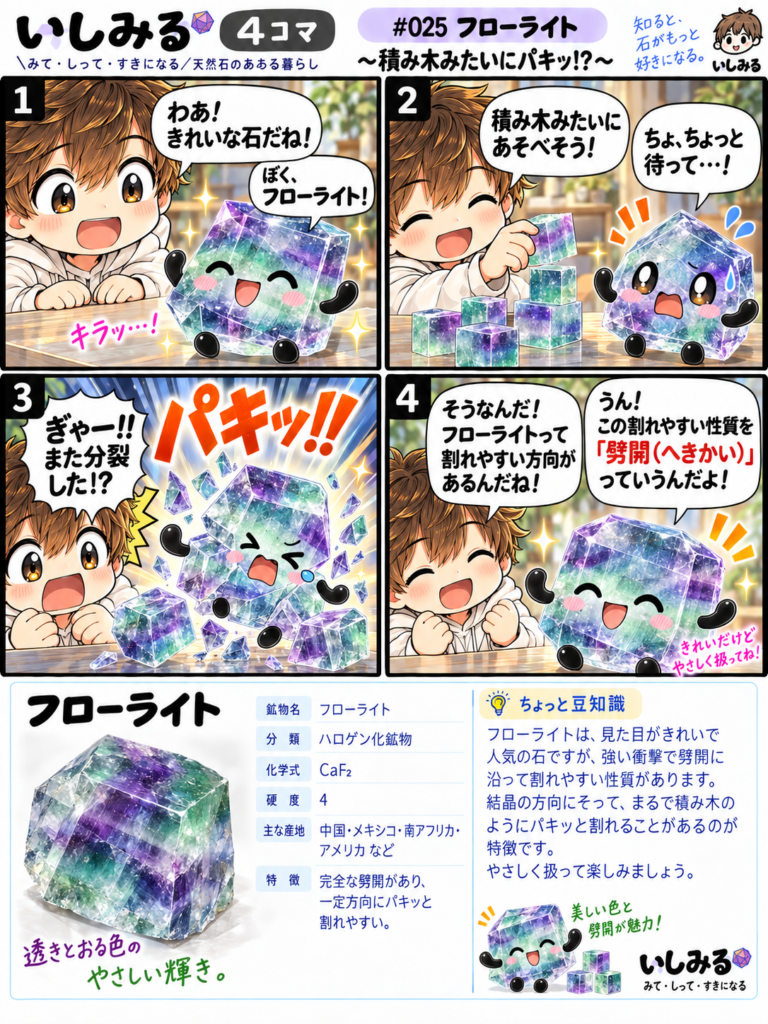 いしみる4コマ フローライト