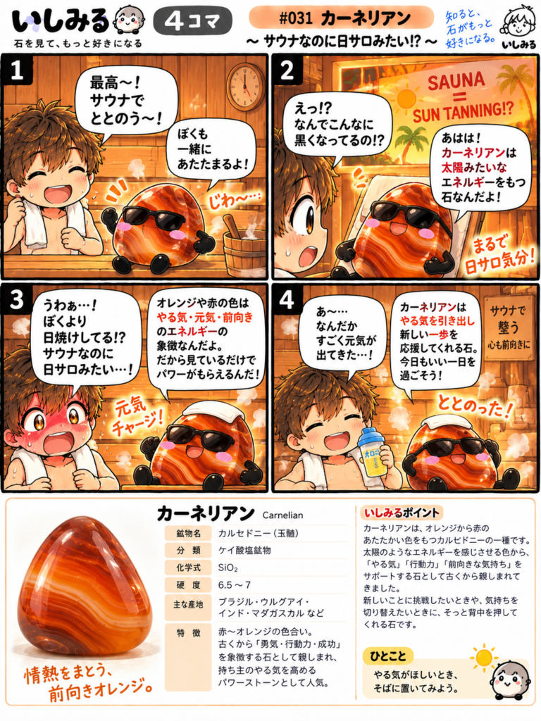 いしみる4コマ|カーネリアン