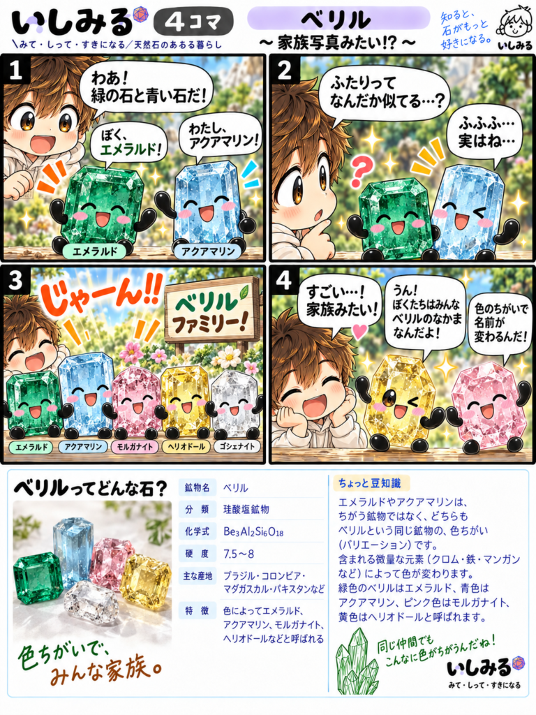 いしみる4コマ|ベリル