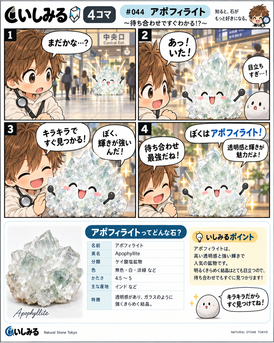 ダイオプテーズ｜エメラルド…じゃないの!?